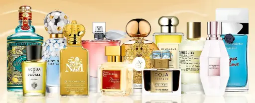 perfumes is available with different fragrant